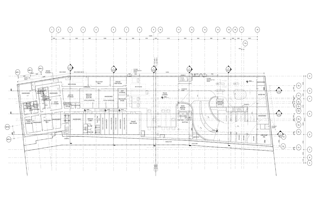 Overall Level P2 plan for CIBC Square