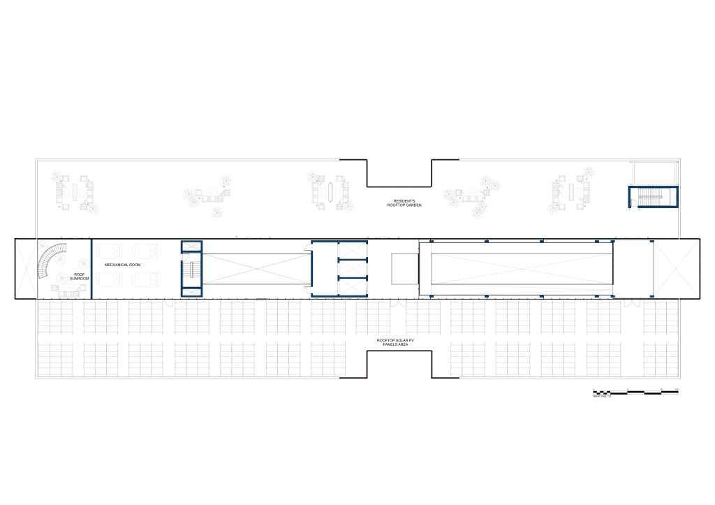 Roof plan.