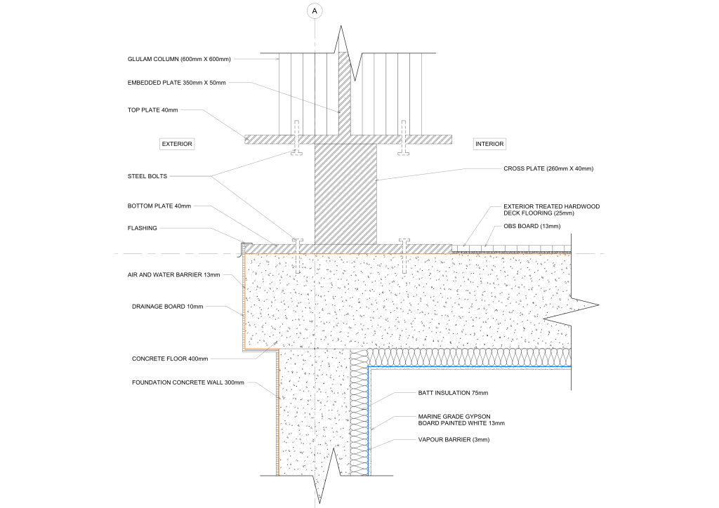 Envelope detail drawing.